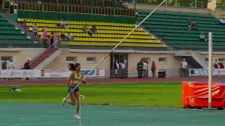 EYOT 2010  Angelica Bengtsson  447m  World Youth Record [upl. by Azirb495]