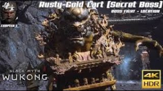 How to Defeat RustyGold Cart – The Armored Machine in Black Myth Wukong 4K 60fps [upl. by Aisercal32]