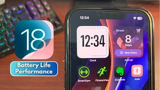 iOS 18 Battery Life Performance amp More  3 Days Testing [upl. by Ayanal958]