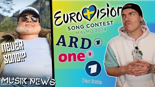 Stefan Raab zurück mit neuem Song ESC Sendechaos 2024  Musik News [upl. by Frear64]