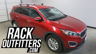 Kia Sorento with RhinoRack Vortex Aero SX Roof Rack Crossbars [upl. by Sande]