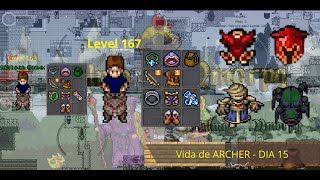 HELMO MMORPG  Vida de ARCHER DIA 15  ANIHILATOR QUEST  DEMON HELMET QUEST  BOSS AMENNOTEP [upl. by Asirrac]