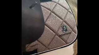 Saddling Zelda in her equestroom saddle pad 🤩 [upl. by Renaud]