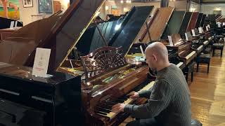 Restored Bechstein Model A Baby Baby Grand Piano at Sherwood Phoenix Pianos Nottinghamshire [upl. by Caril]