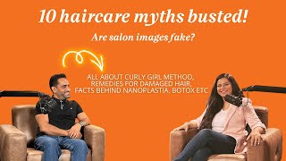 10 Shocking Hair Care Myths Busted by top rated hair stylist Israr – MustKnow Tips for Indian Hair [upl. by Haerr]