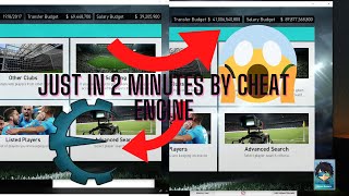 Cheats Transfer Budget amp Salary Budget in Master League by Cheat Engine PES 2018 Sannu gamers [upl. by Simson]