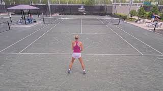 USTA Level 2 Clay Championships  Singles 1  20524 [upl. by Brenner]