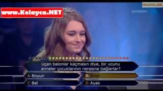 Kim milyoner olmak ister 24 şubat 2014 Aylin Garip 329 bölüm [upl. by Akital]