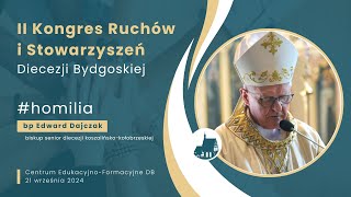 Kongres ruchów i stowarzyszeń katolickich diecezji bydgoskiej  21092024 [upl. by Anaigroeg156]