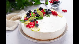 Torta fredda allo yogurt [upl. by Berrie733]