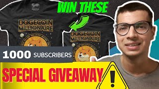 1000 SUBSCRIBERS SPECIAL GIVEAWAY [upl. by Greenstein953]