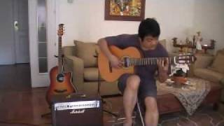 Sri Adrianto plays All I am of Heatwave classical guitar cover [upl. by Asher]