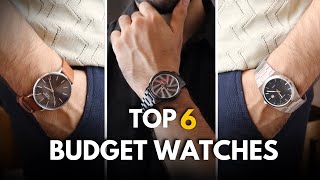 TOP 6 BUDGET WATCHES FOR COLLEGE  Starting ₹407  Mens Watches 2024  Hemant Harchani [upl. by Zoila]