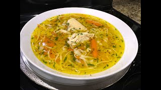 Grandmas Best Chicken Noodle Soup Recipe [upl. by Avis186]