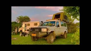 Wild camping Mudumu National Park Namibia [upl. by Raney]