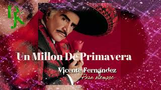 Un millón de primaveras  Vicente Fernández Cover Doc 3V [upl. by Strickler685]