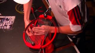 Intro to Tennis Stringing Using a Drop Weight [upl. by Nikolos]