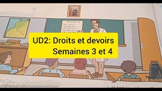 UD2 Droits et devoirs Semaines 3 et 4 [upl. by Dranyer]