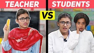 Students Vs Teacher  SAMREEN ALI [upl. by Lauryn]