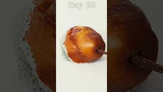 time lapse food timelap pear shortsfeed [upl. by Elolcin]