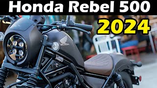 2024 Honda Rebel 500 Review In English  Cruiser Motorcycle 2024  Pronoy The Bike Lover [upl. by Azeria]