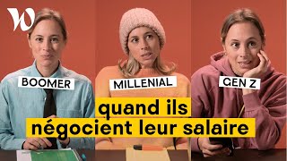 Un Boomer un millenial et un Gen Z négocient leur salaire [upl. by Ahse]