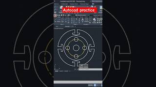 Autocad practice drawing  autocad mechanical drawing  CAD By Ankit  autocad [upl. by Caitrin68]