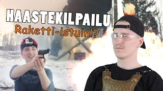 HAASTEKILPAILU Rakettiistuin [upl. by Sivle]