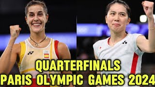 Carolina Marin VS Aya Ohori  Live Score Quarterfinals Badminton Olympic Games Paris 2024 [upl. by Gabrielle]