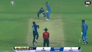 INDIA VS ENGLAND ODI FINAL 2016  IND VS ENG MOST SHOCKING MATCH EVER  ROHIT DHONI KOHLI [upl. by Hieronymus]