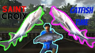 Fishing Planet SAINT CROIX Blue Catfish amp Lake Sturgeon  HOTSPOT 🎣 [upl. by Burta]