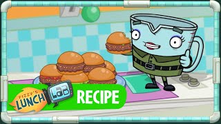 Super Sliders 🍔 FIZZYS LUNCH LAB Corporal Cups Food Camp Recipe  Educational Videos for Kids [upl. by Akeylah]