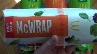 McDonalds Chicken McWrap [upl. by Farkas]