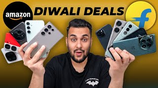 Best PHONE Deals FOR YOU  Amazon and Flipkart DIWALI SALE [upl. by Alohcin]