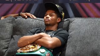 SHAKUR STEVENSON DECIDES TO DELETE HIS TWEET ABOUT [upl. by Egidius]