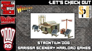 Strontium Dog  Sarissa Scenery  Warlord Games  2000AD [upl. by Ailemap835]