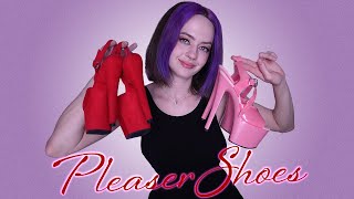 Really TALL High Heels Try On  Pleaser Shoes [upl. by Ainoloppa]