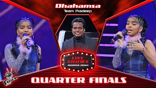 Dhahamsa Madampitige  Sheela ශීලා  Live Quarter Finals [upl. by Munafo]