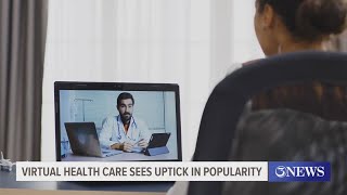 Virtual health care sees uptick in popularity [upl. by Eerehc882]