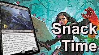 How to Upgrade the Snack Time Starter Deck  Magic Arena [upl. by Donica827]