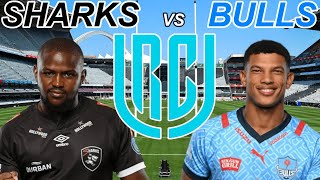 SHARKS vs BULLS URC 2024 Live Commentary [upl. by Gerik]