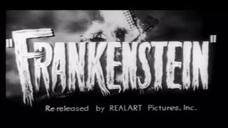 Frankenstein 1931 rerelease 1951 Movie Trailer [upl. by Nitsreik]