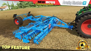 FS22  LEMKEN Heliodor 9600  Farming Simulator 22 New Mods Review 2K 60Hz [upl. by Caundra413]