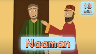 All Bible Stories about Naaman  Gracelink Kindergarten Collection [upl. by Volkan]