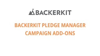 How Crowdfunding Campaign Addons Appear in BackerKit Survey [upl. by Leavelle]