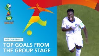 Top Goals From The Group Stage  FIFA U17 World Cup 2019 ™ [upl. by Draude51]