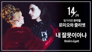 뮤지컬 로미오와 줄리엣 헝가리판 한글자막 14 내 잘못이 아냐 Belém égett [upl. by Eidde]