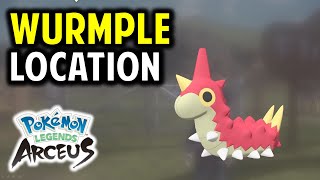 Wurmple Location Wurmple can Evolve  Pokemon Legends Arceus [upl. by Lovel]