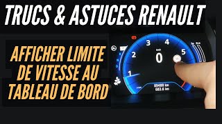 Comment activer la limite de vitesse au tableau de bord [upl. by Corrinne729]