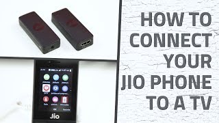 Jio Phone How to Connect to a TV [upl. by Ennail]